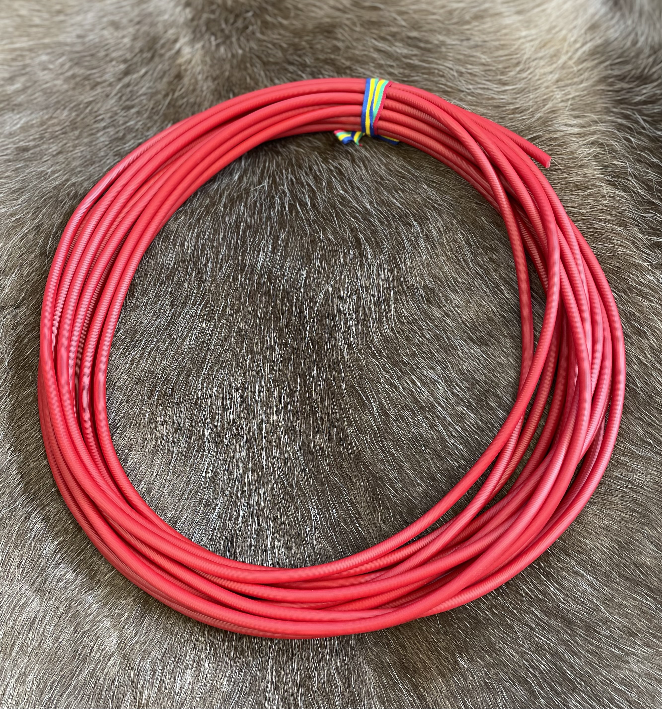 Räfflat Lasso, Sommar, 8 mm utan kärna - 2