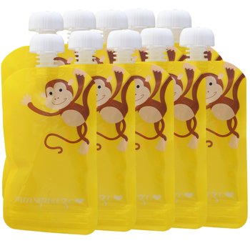 10-pack Minsqueeze Monkey klämpåse
