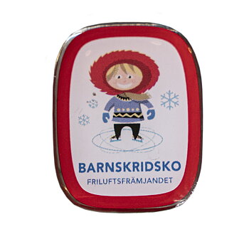 Terminsmärke Skrinna röd
