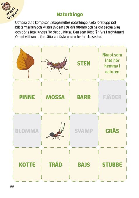 Pyssla med Skogsmulle - 3
