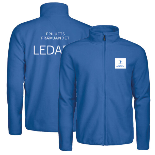 Polarfleece Warren Fullzip herr - Ledare