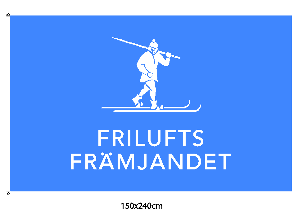 Flagga Friluftsfrämjandet