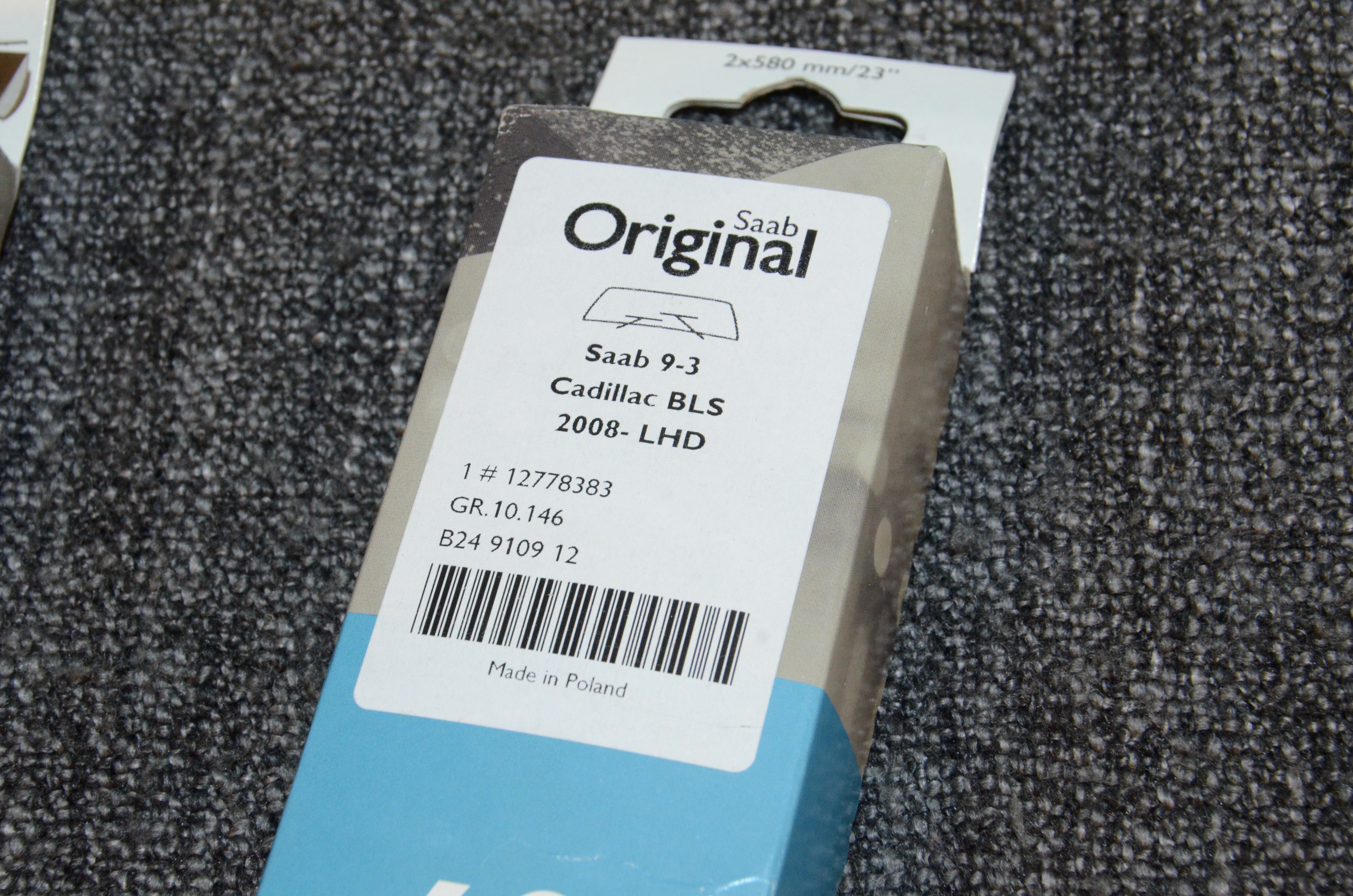 Torkarbladsats Fram, Saab 9-3 2008-2012 - 2