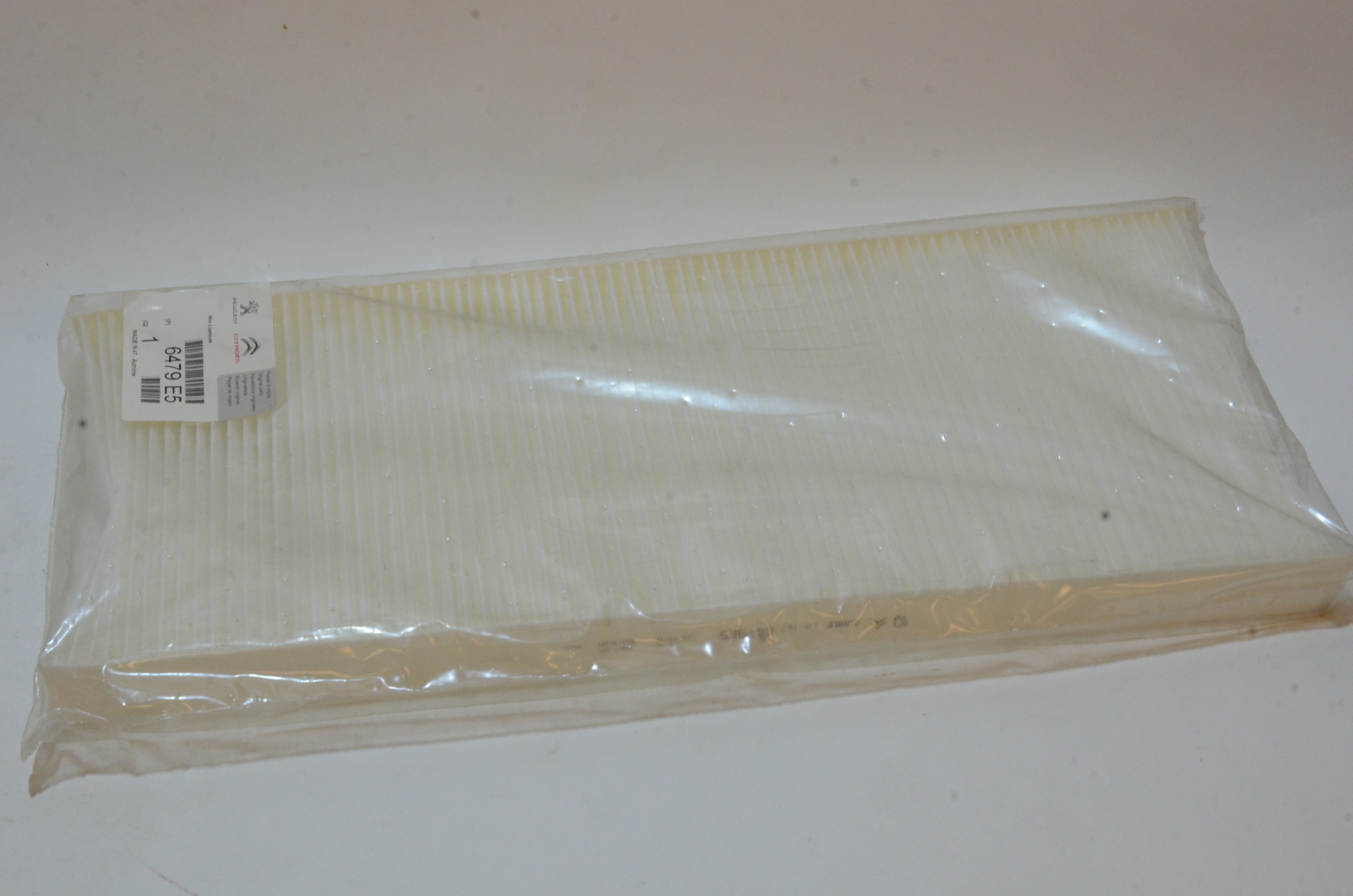 Filter, kupéventilation