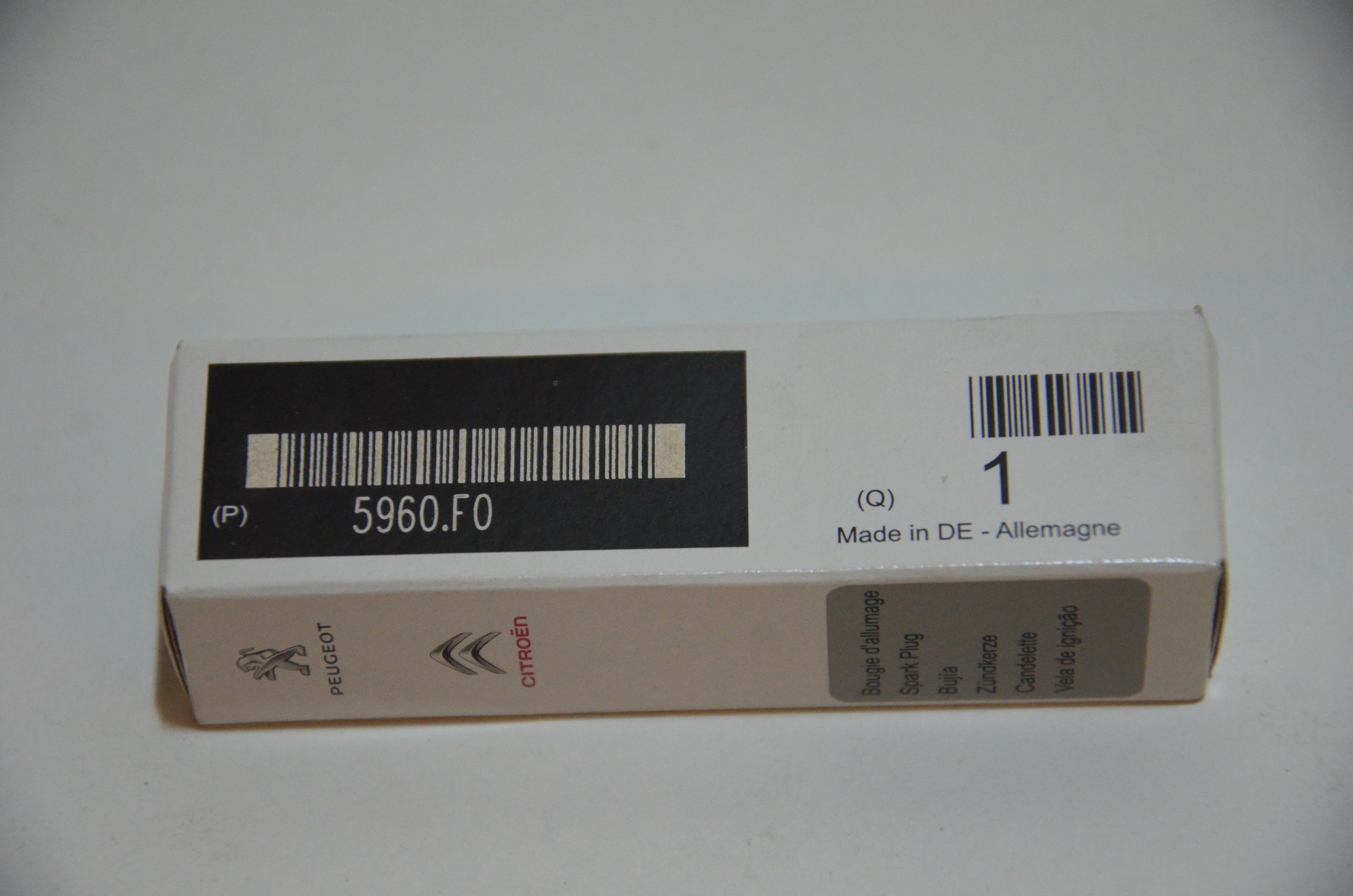 Tändstift Motor 5960F0