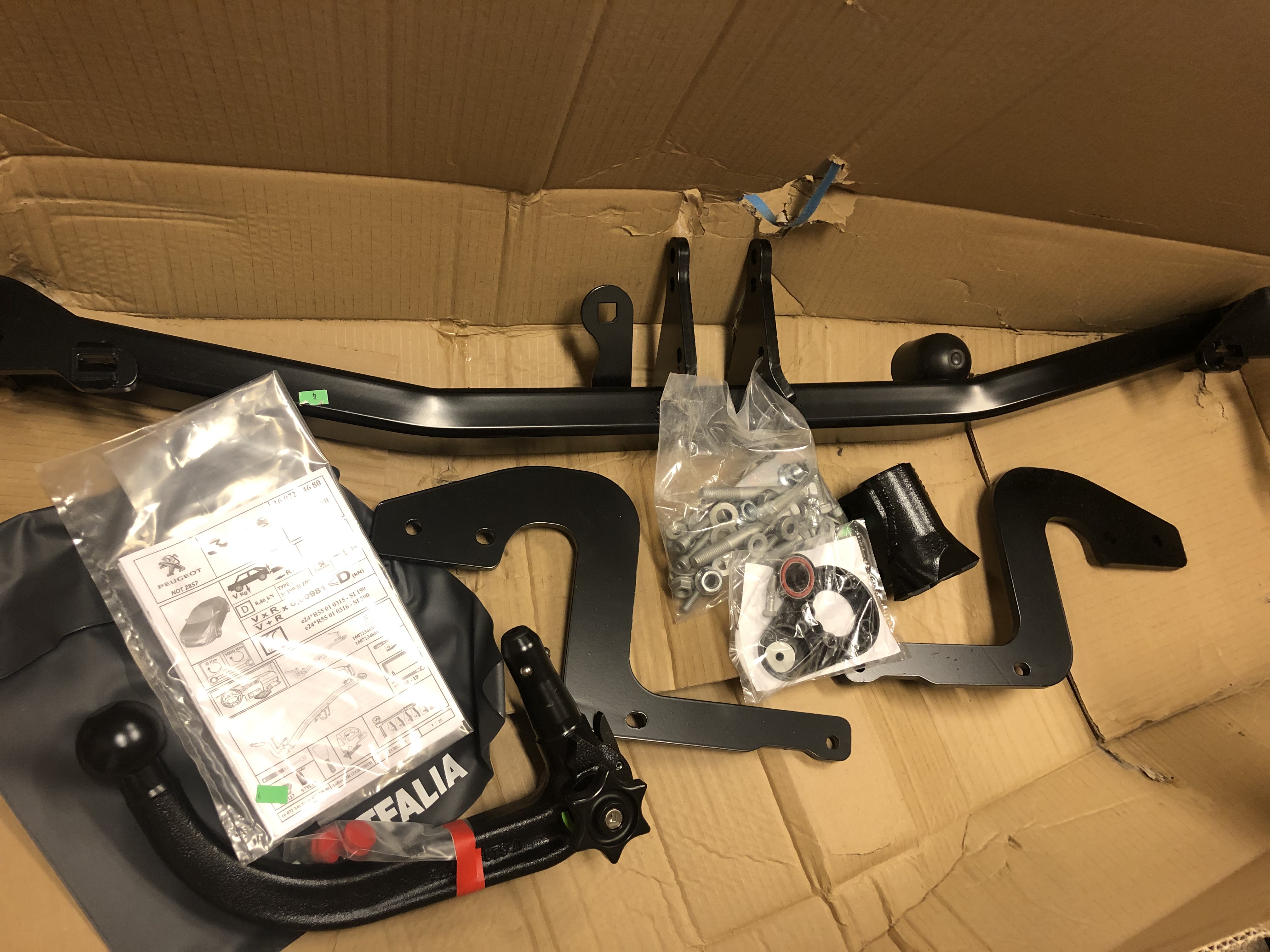 Peugeot 308 SW Dragkrok avtagbar