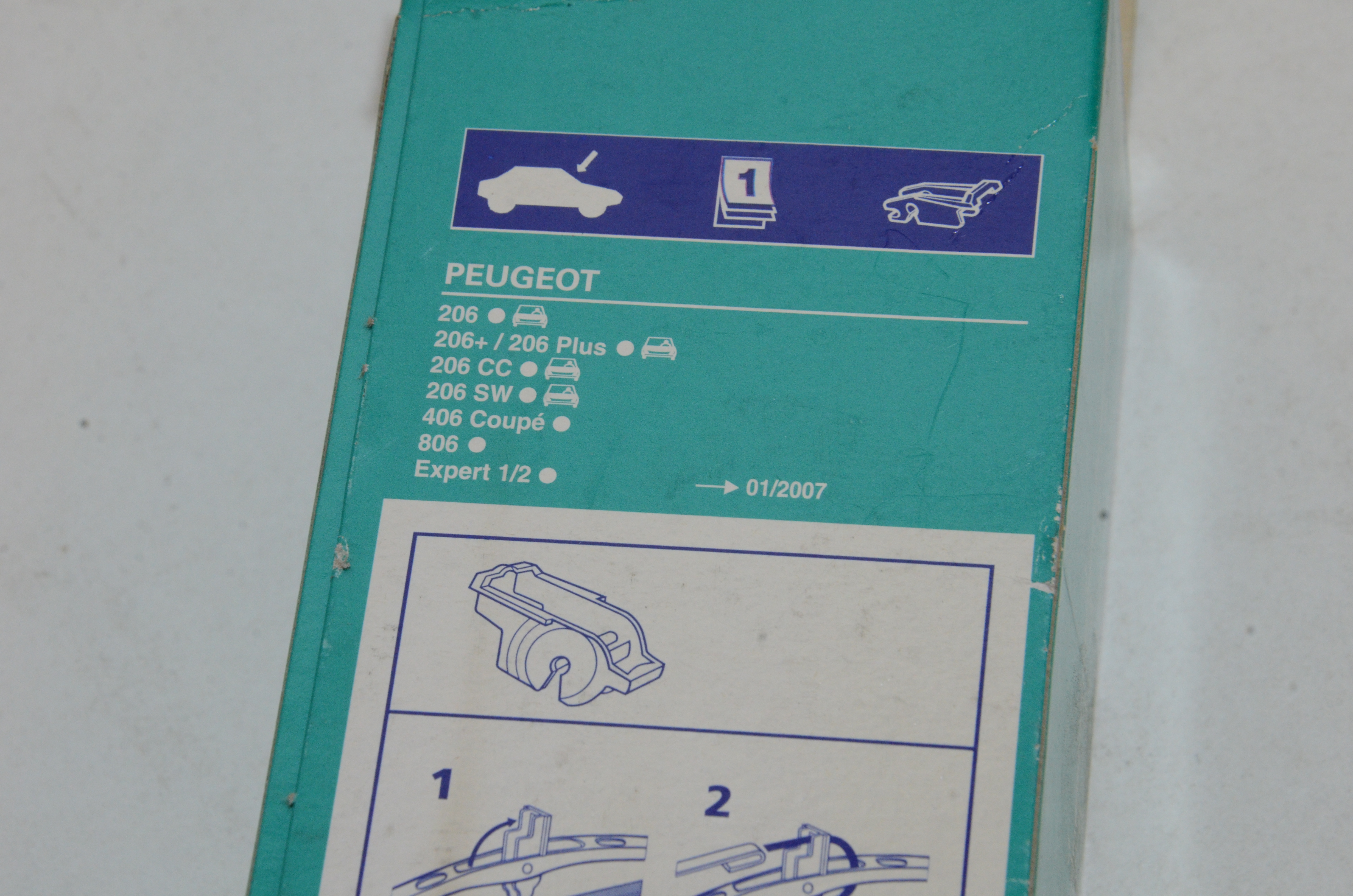 Peugeot 206 / 406 / 406/ 806/ Expert torkarblad 650mm - 5