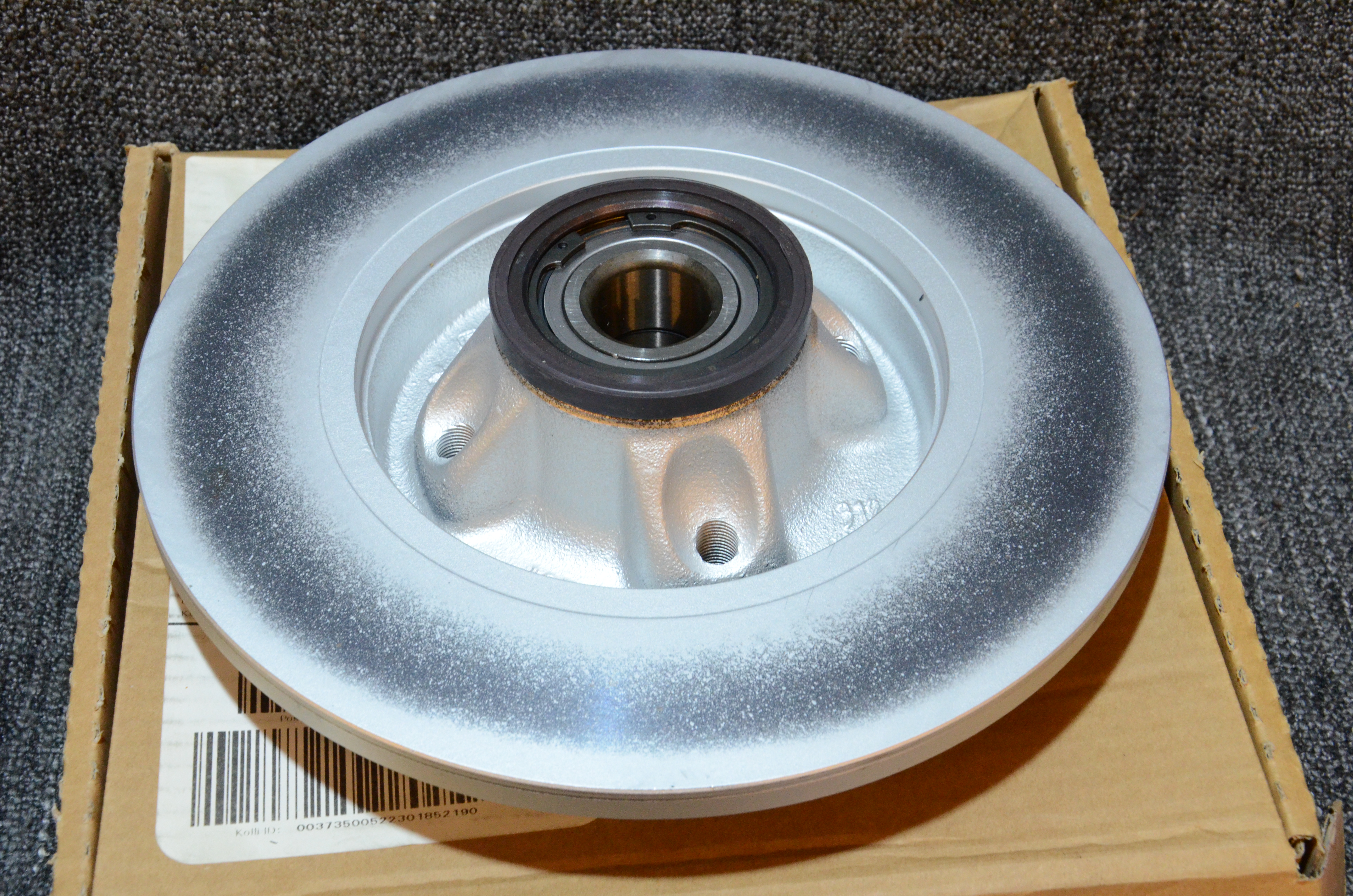 Bromsskiva 268x12 med hjullager - 2