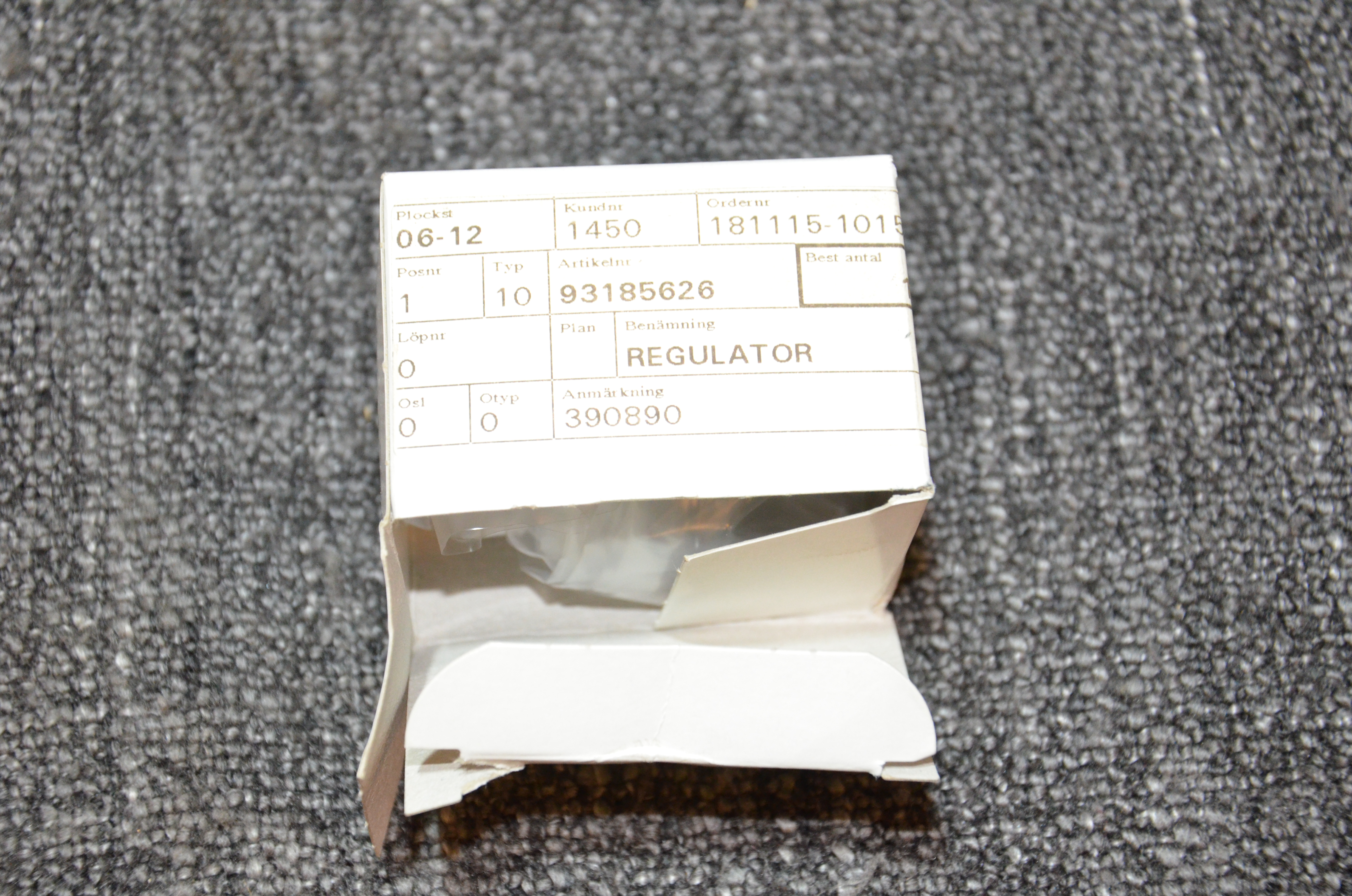 Regulator Sensor - 3