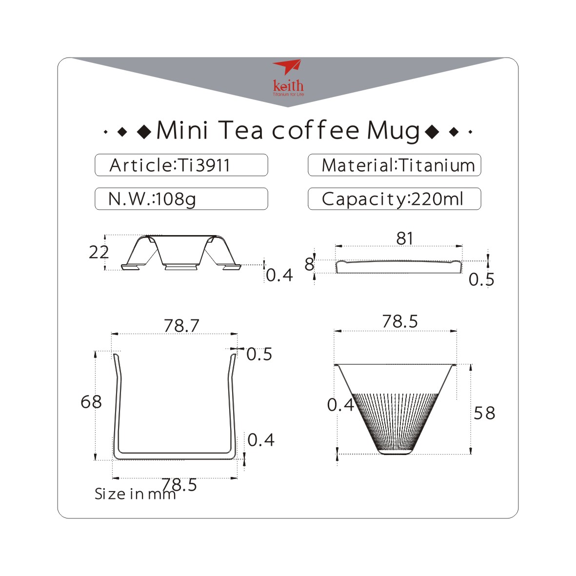 Keith Titanium coffe maker - 9