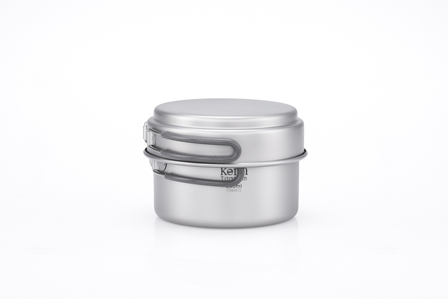 2-Piece Titanium pot and Pan Cook Set   800 + 400ml