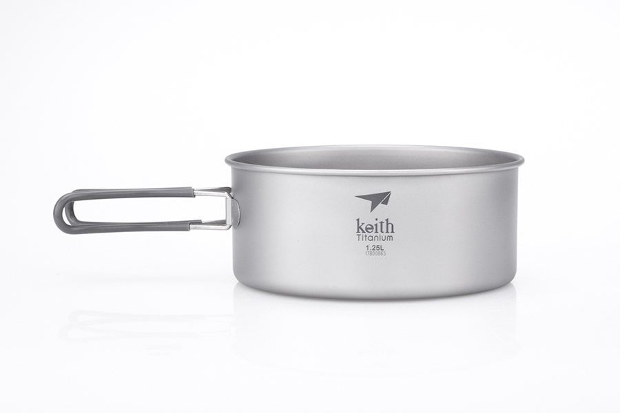 2-Piece Titanium pot and Pan Cook Set   - 5