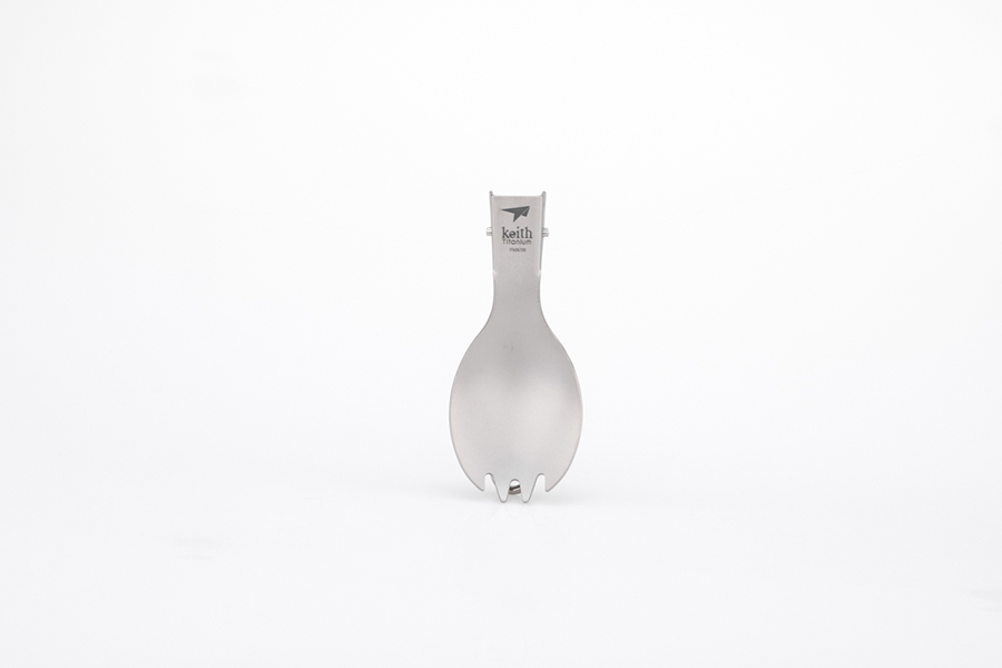 Folding Titanium Spork - 3