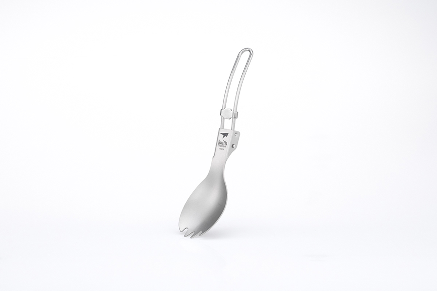 Folding Titanium Spork