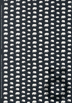 Elefant svart - Svenskt Tenn