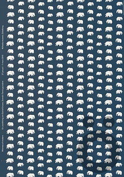 Elefant blå  - Svenskt Tenn 