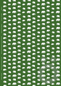 Elefant grön - Svenskt Tenn 