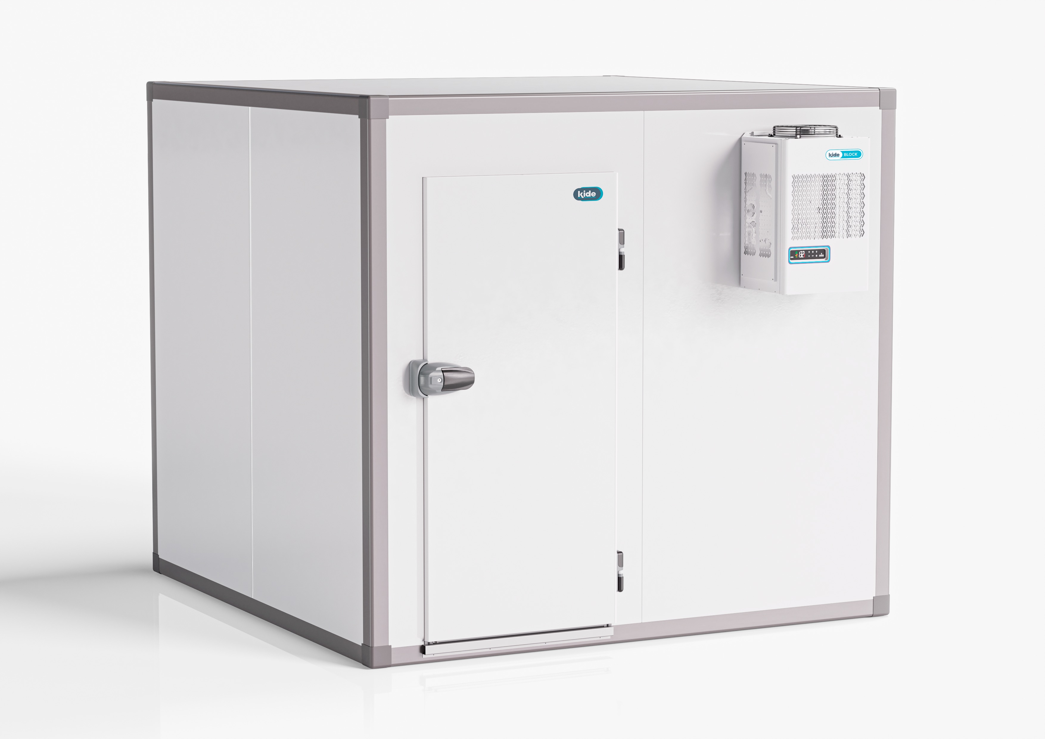 Frysrum med aggregat Modularrum för enkel installation Plug-in aggregat