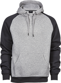 Two-Tone Hooded Sweatshirt