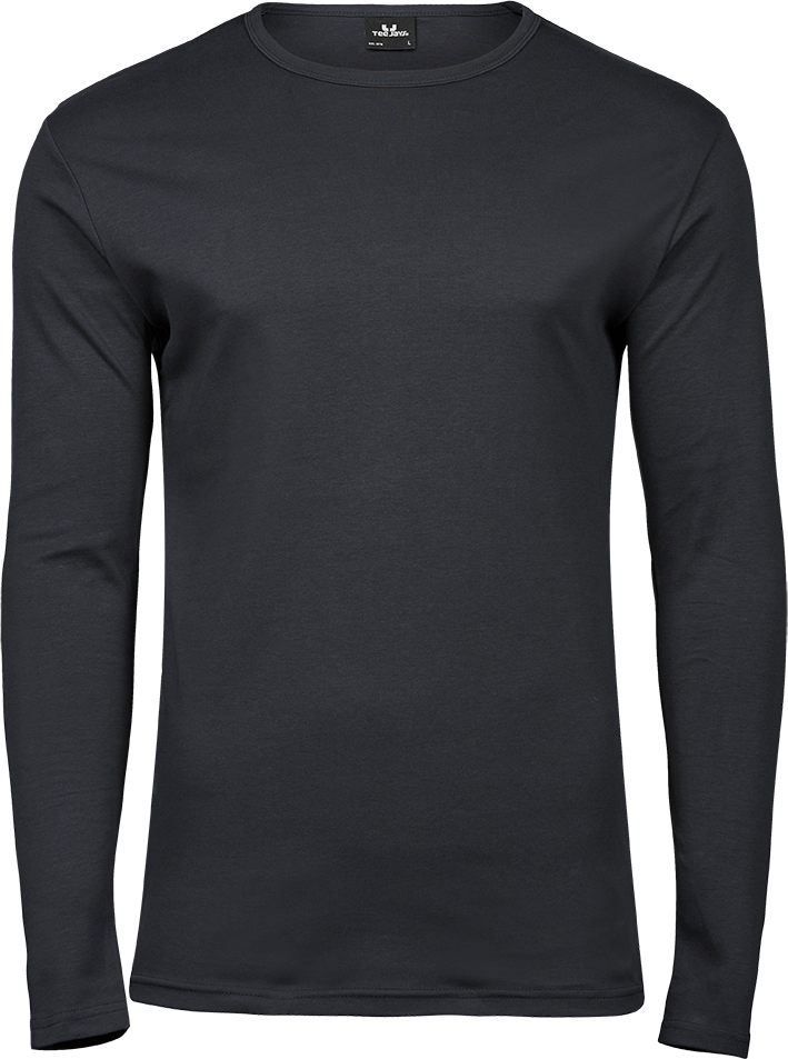 Långärmad Interlock Tee - 2
