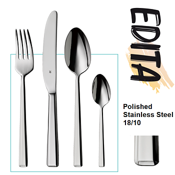 Bestick Edita Stainless Steel 18/10 WMF Professional The New Easy