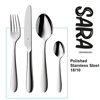 Bestick Sara Polerat Rostfritt 18/10 WMF Professional The New Easy