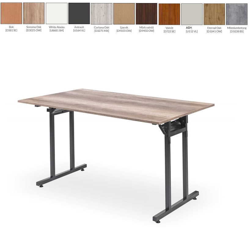 Fällbara Bankettbord L 200 cm Standard Line T 300