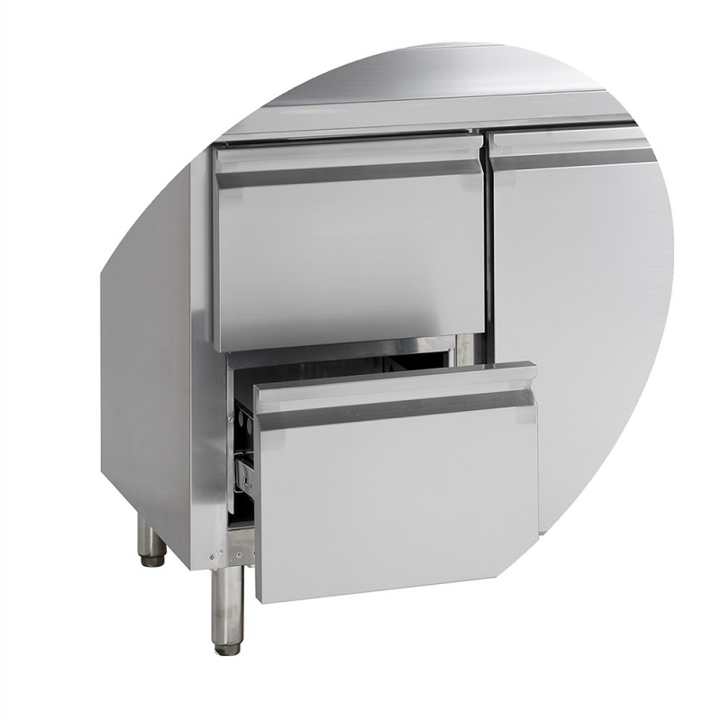 Kylbänk GN1/1 1360x700x980mm Rostfritt stål - 2