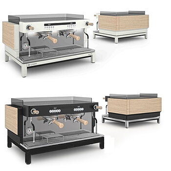 Espressomaskin EX3 Maxi 2GR 1B Display 1-fas TA Crem