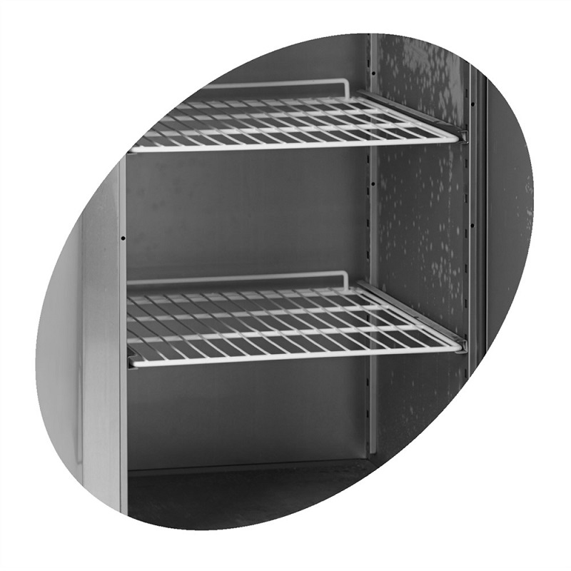 kylskåp dubbel GN2/1 1340x845x2000mm Volym B-1166L N-1090L - 3