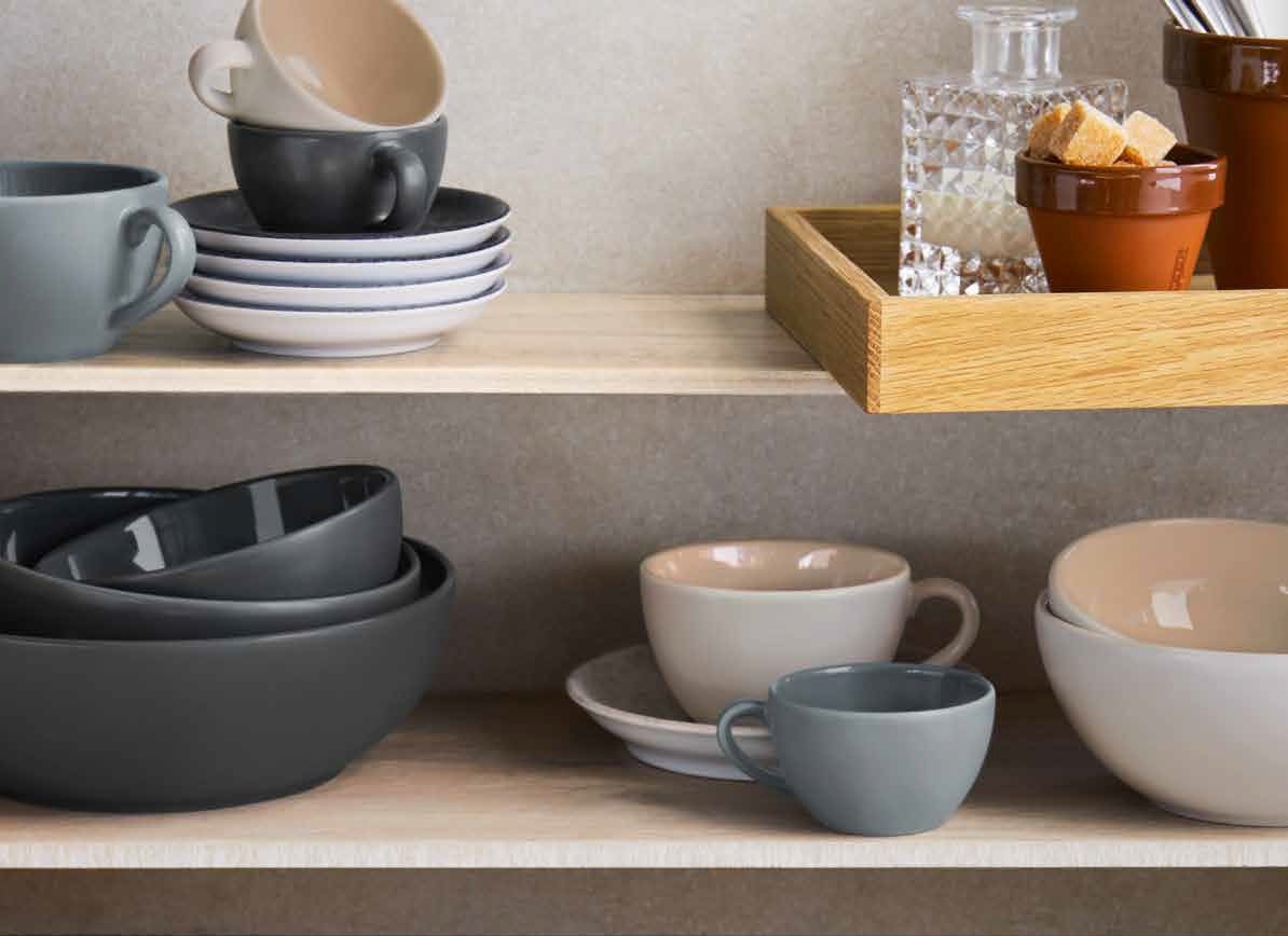 Sandstone Uni Bauscher Porslin