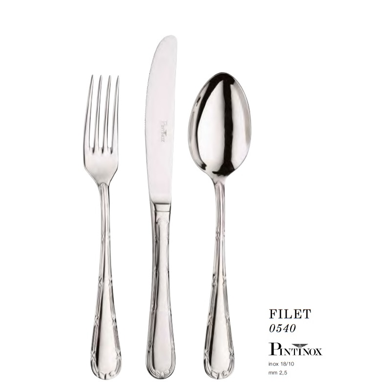 Bestick Filet Pinti Inox 0540-