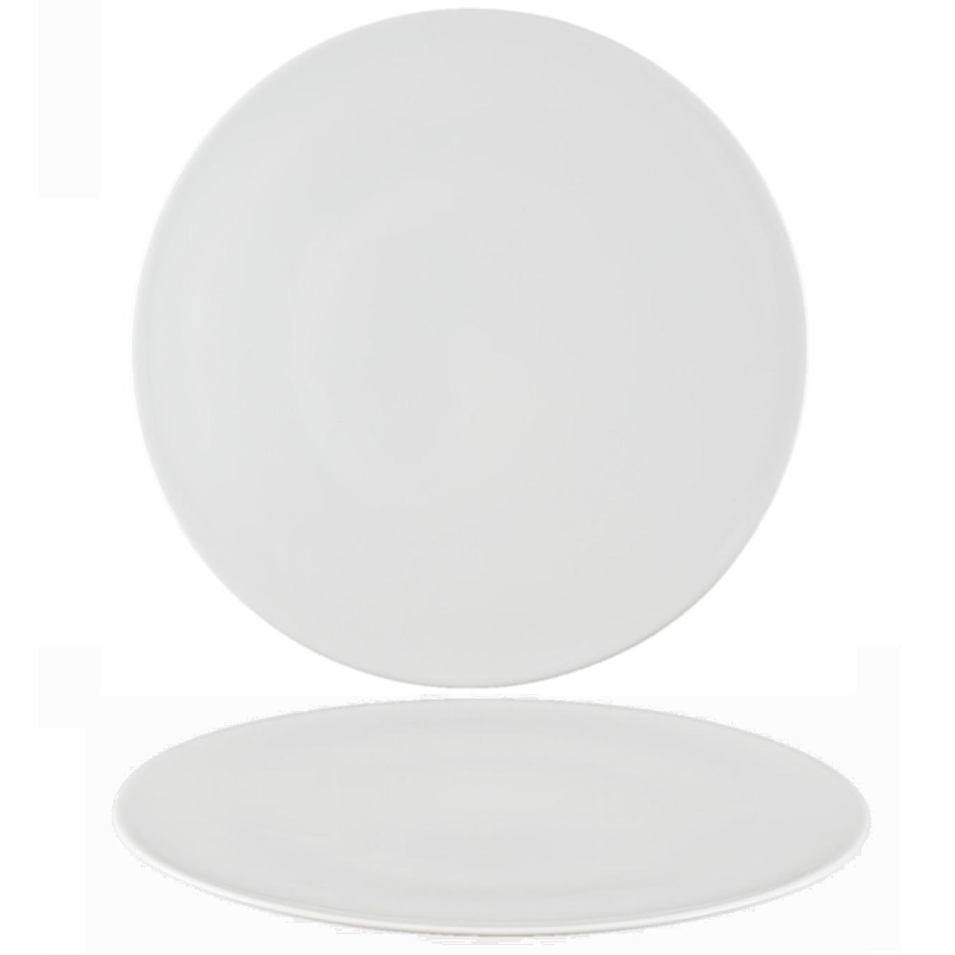 Stora flata tallrikar Porslin - 14