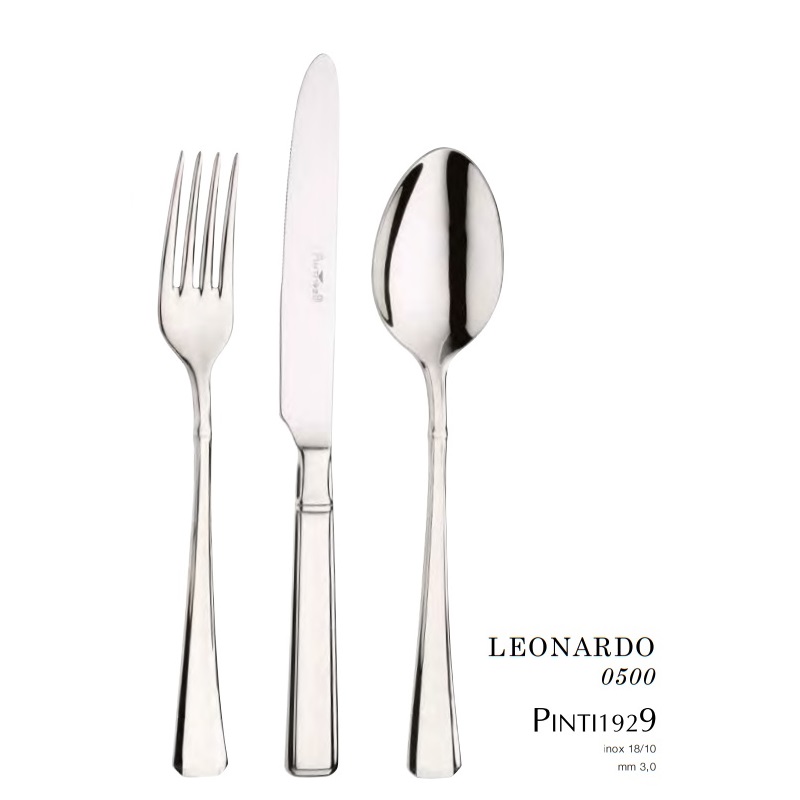 Bestick Leonardo Pinti Inox 0500-