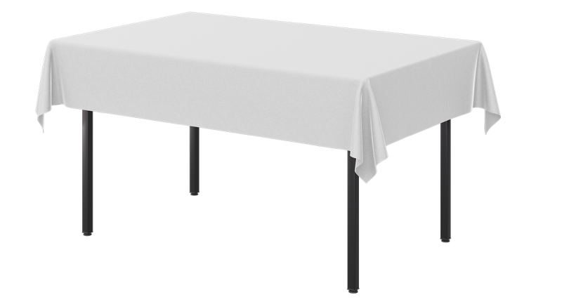 Bankettduk fläckmotståndskraftig polyester 100% - vikt 200g/m2. - 3