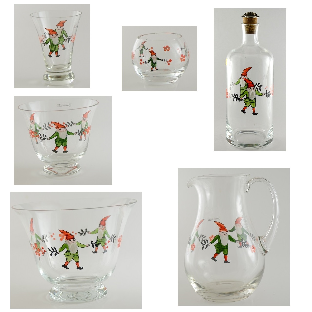 Herrgårdsjul Glas Strömgården