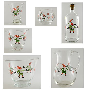 Herrgårdsjul Glas Strömgården