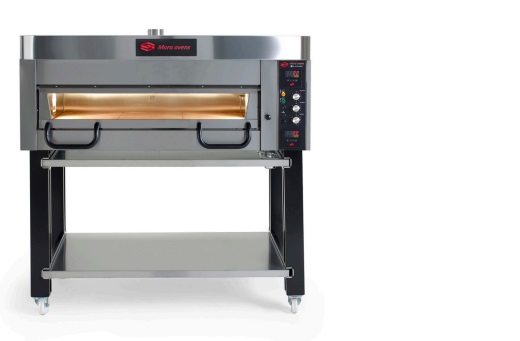 Pizzaugn B 1680 mm P70 Elektronisk i rostfritt med stativ Mora ovens - 6
