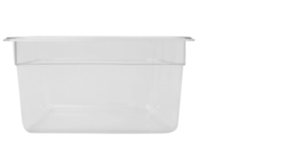 Kantin GN 1/2 transparent polykarbonat Exxent - 4
