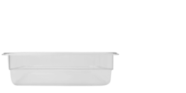 Kantin GN 1/2 transparent polykarbonat Exxent - 2
