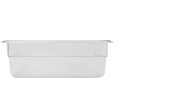 Kantin GN 1/2 transparent polykarbonat Exxent - 3