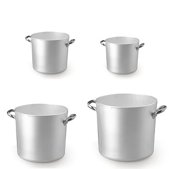 Aluminium Kittel gryta Hög 5 mm Agnelli 