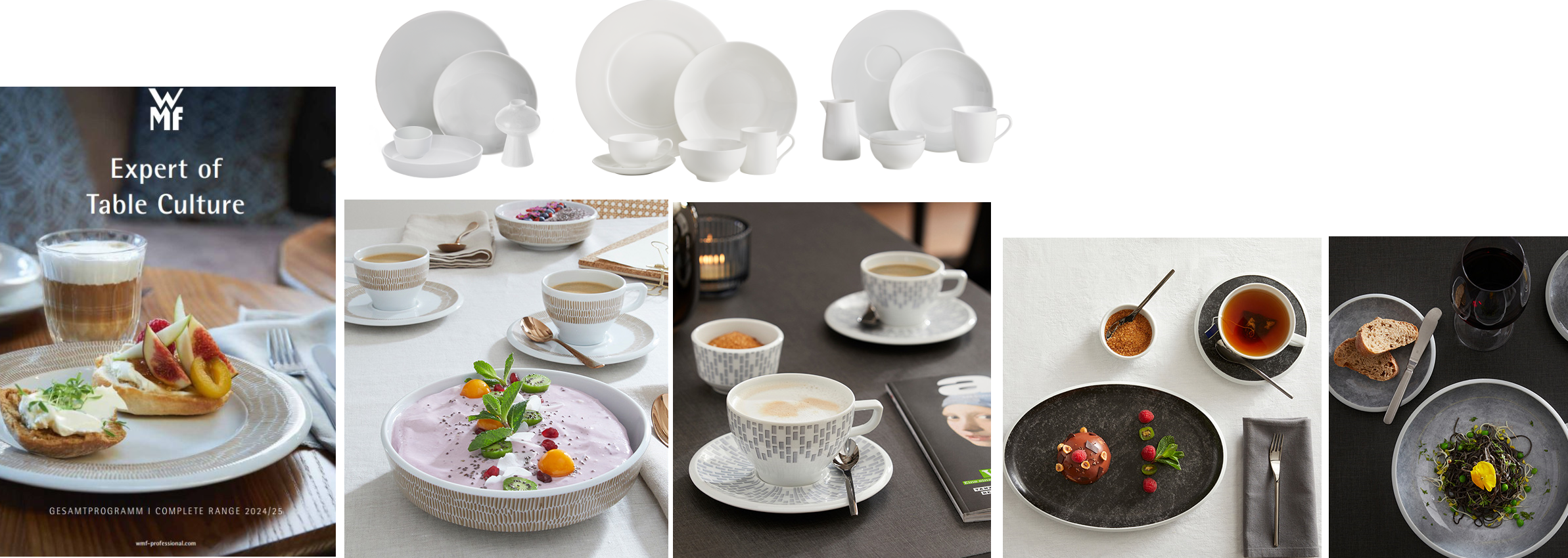 WMF Professional kvalitets porslin och stengods