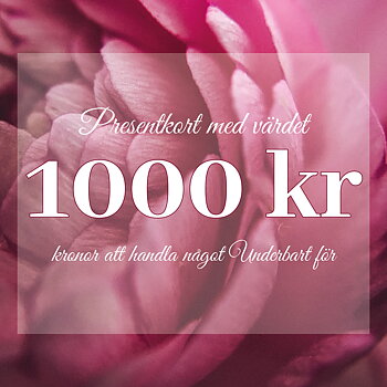 PRESENTKORT 1000:-  