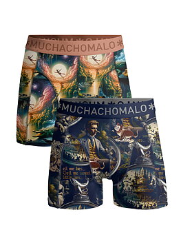 MUCHACHOMALO - PINOCCHIO & PETER PAN BOXERS 2P