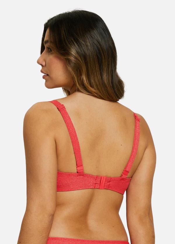 SANS COMPLEXE  BASK IN BLISS BIKINI POPPY RED - 3
