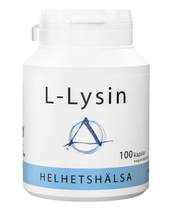 L-Lysin 100 kapslar - Helhetshälsa