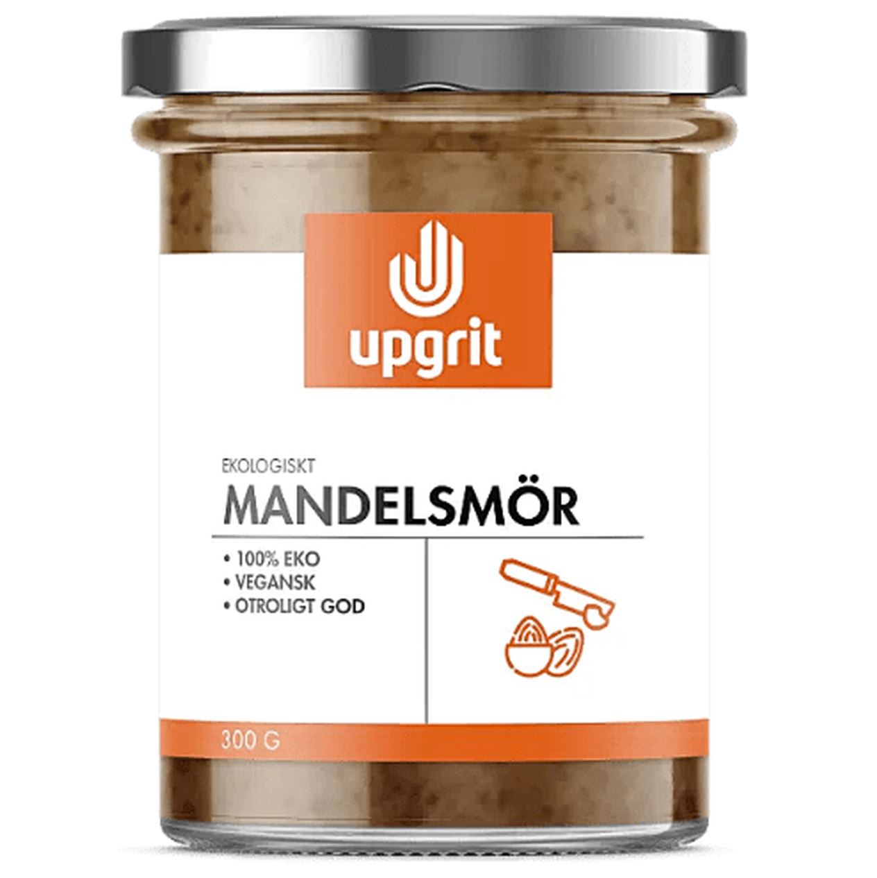 Upgrit Mandelsmör EKO 300g