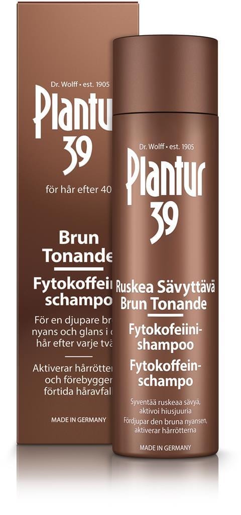 Plantur 39 Fytokoffein-schampo bruntonande 250 ml