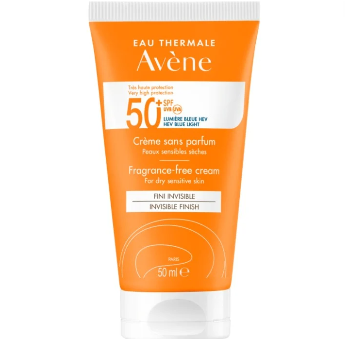 Avène Fragrance-free Cream SPF50+ 50 ml